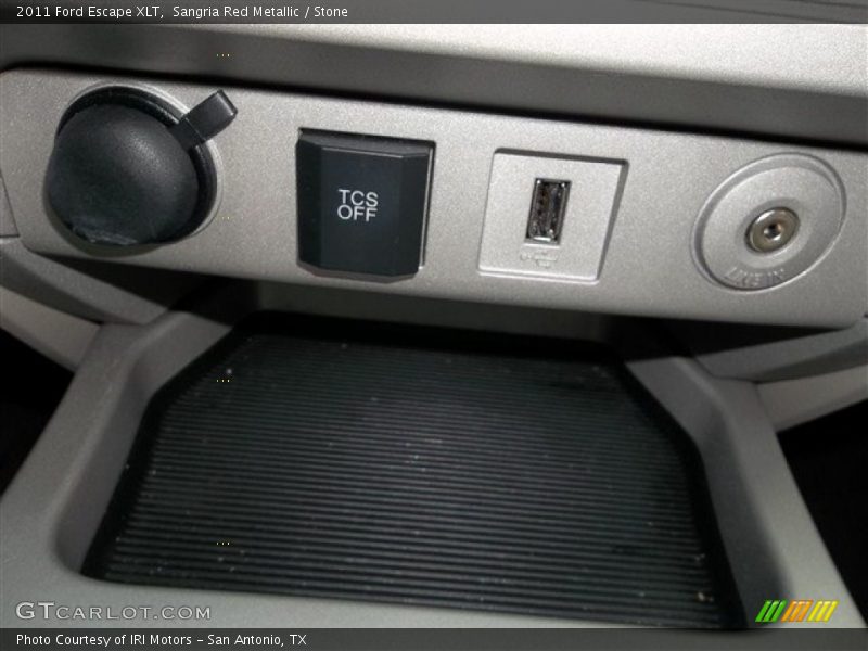 Sangria Red Metallic / Stone 2011 Ford Escape XLT