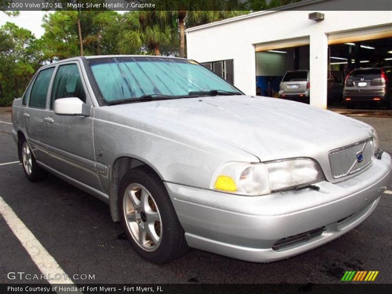 Mystic Silver Metallic / Graphite 2000 Volvo S70 SE