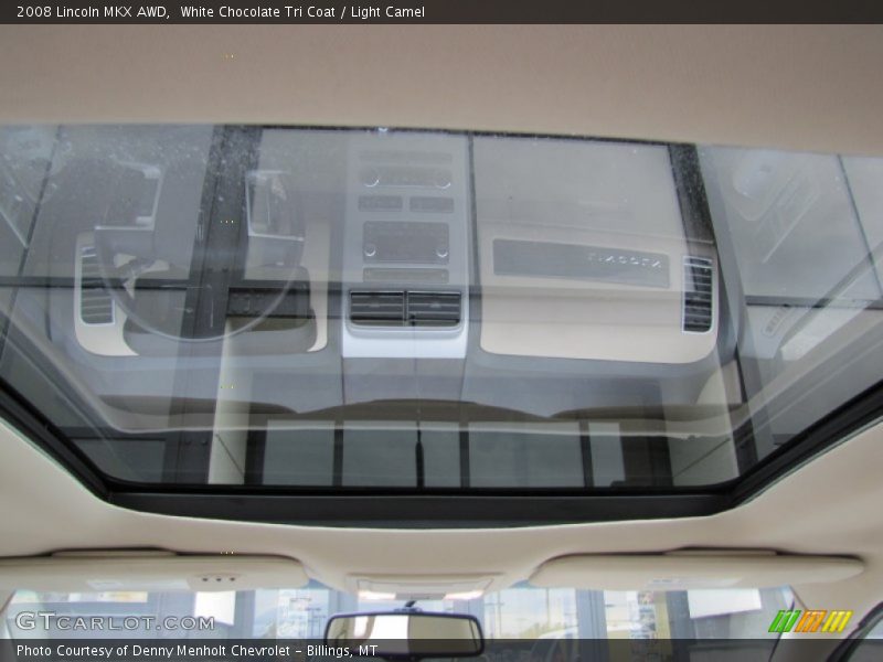 White Chocolate Tri Coat / Light Camel 2008 Lincoln MKX AWD