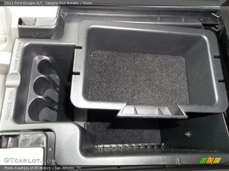 Sangria Red Metallic / Stone 2011 Ford Escape XLT