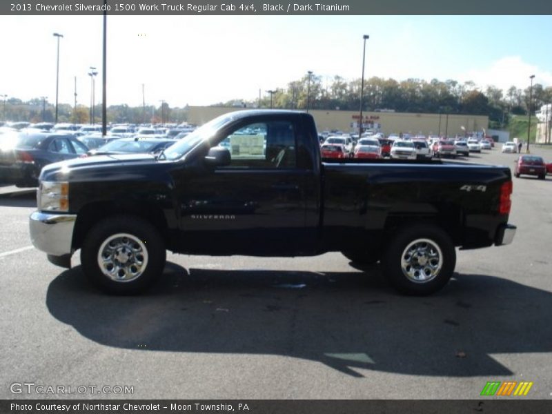 Black / Dark Titanium 2013 Chevrolet Silverado 1500 Work Truck Regular Cab 4x4