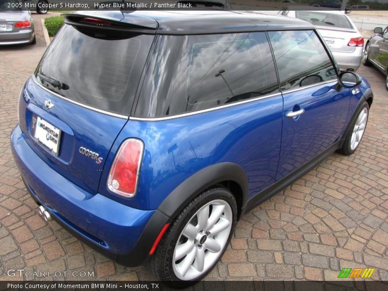 Hyper Blue Metallic / Panther Black 2005 Mini Cooper S Hardtop