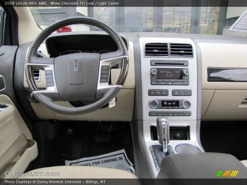 White Chocolate Tri Coat / Light Camel 2008 Lincoln MKX AWD