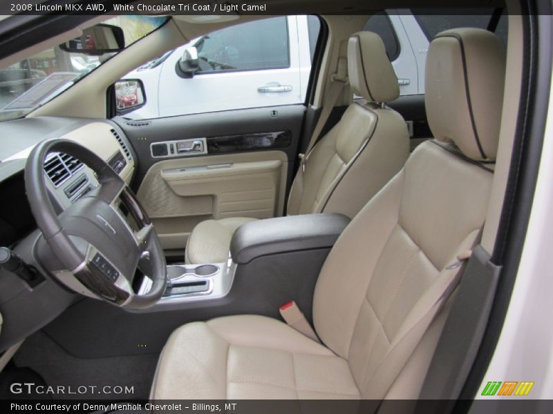 White Chocolate Tri Coat / Light Camel 2008 Lincoln MKX AWD