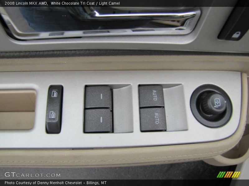 White Chocolate Tri Coat / Light Camel 2008 Lincoln MKX AWD