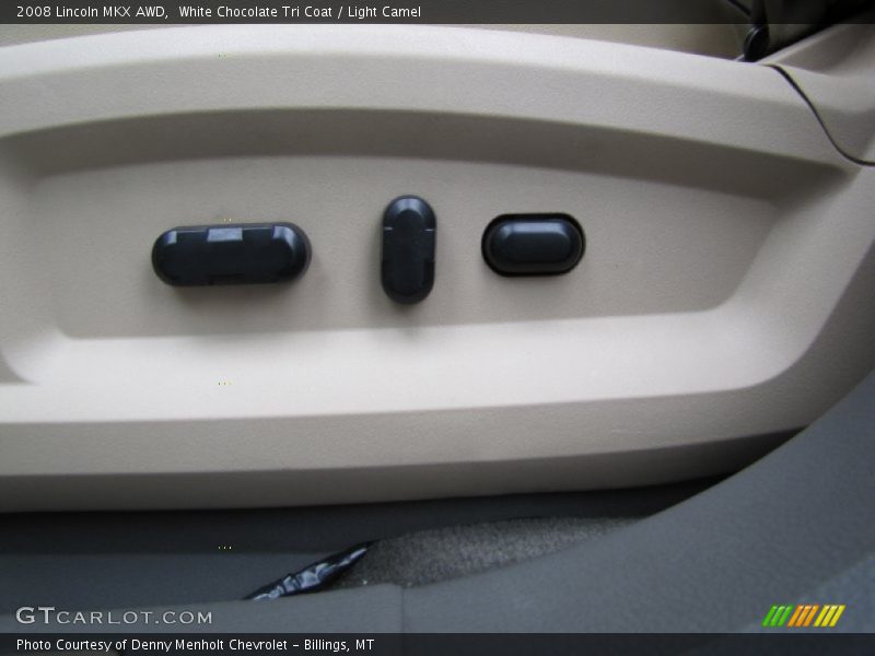 White Chocolate Tri Coat / Light Camel 2008 Lincoln MKX AWD