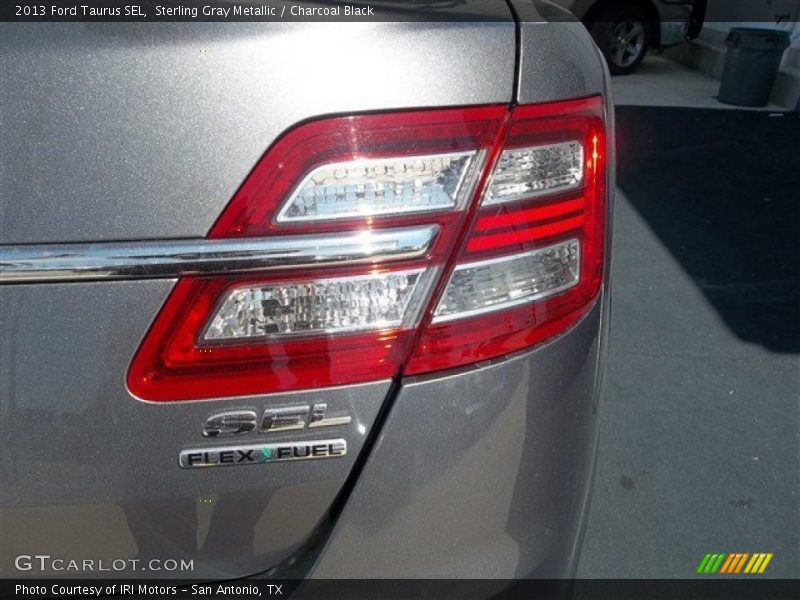 Sterling Gray Metallic / Charcoal Black 2013 Ford Taurus SEL