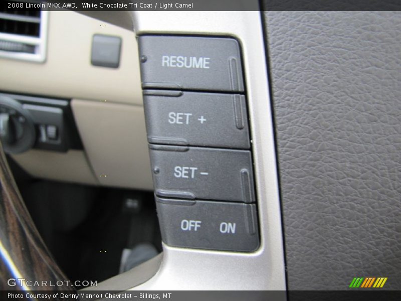 White Chocolate Tri Coat / Light Camel 2008 Lincoln MKX AWD