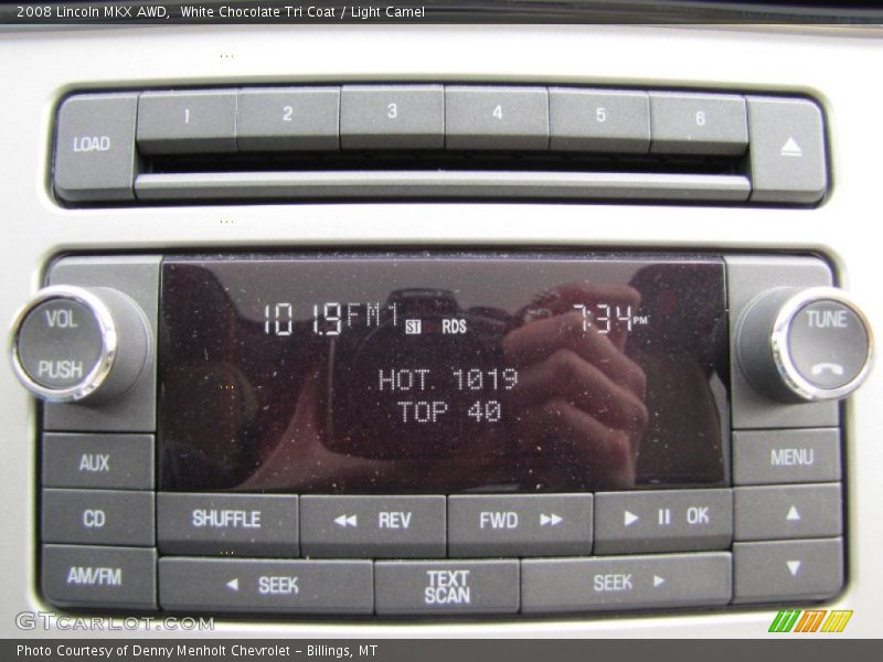 White Chocolate Tri Coat / Light Camel 2008 Lincoln MKX AWD