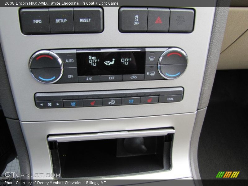 White Chocolate Tri Coat / Light Camel 2008 Lincoln MKX AWD