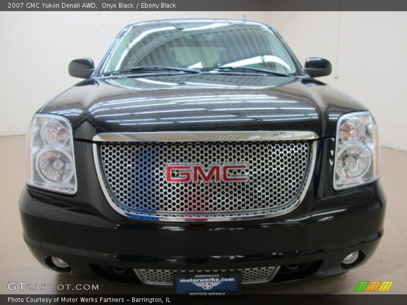 Onyx Black / Ebony Black 2007 GMC Yukon Denali AWD