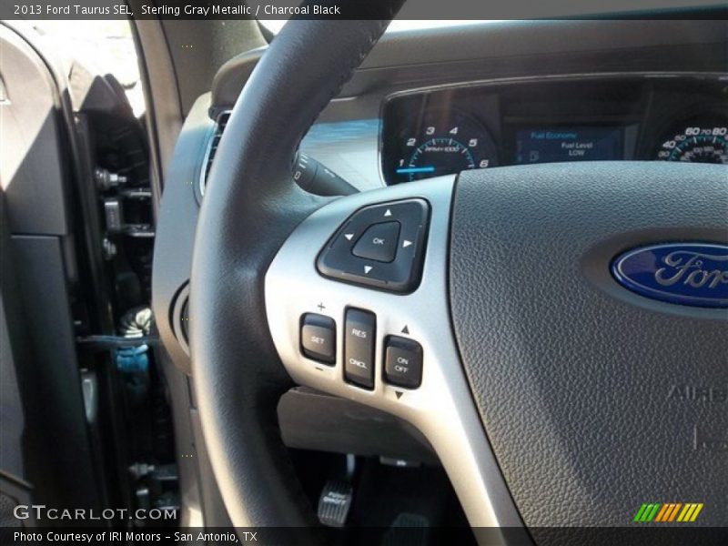 Sterling Gray Metallic / Charcoal Black 2013 Ford Taurus SEL