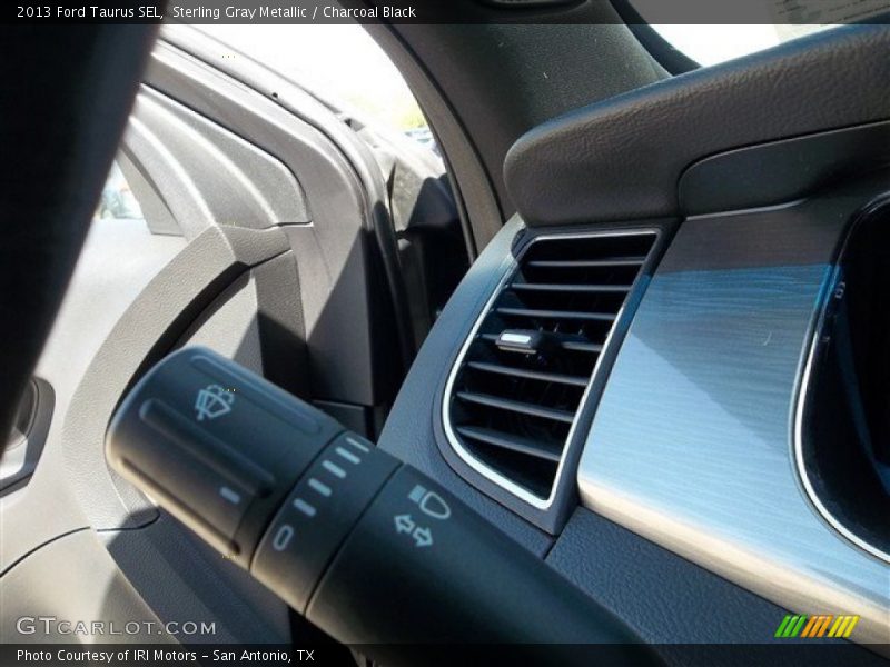Sterling Gray Metallic / Charcoal Black 2013 Ford Taurus SEL