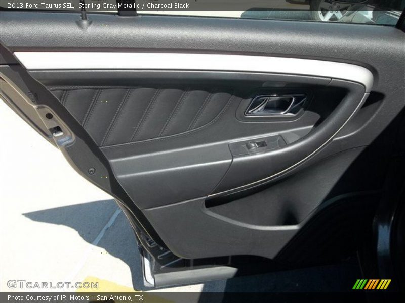 Sterling Gray Metallic / Charcoal Black 2013 Ford Taurus SEL