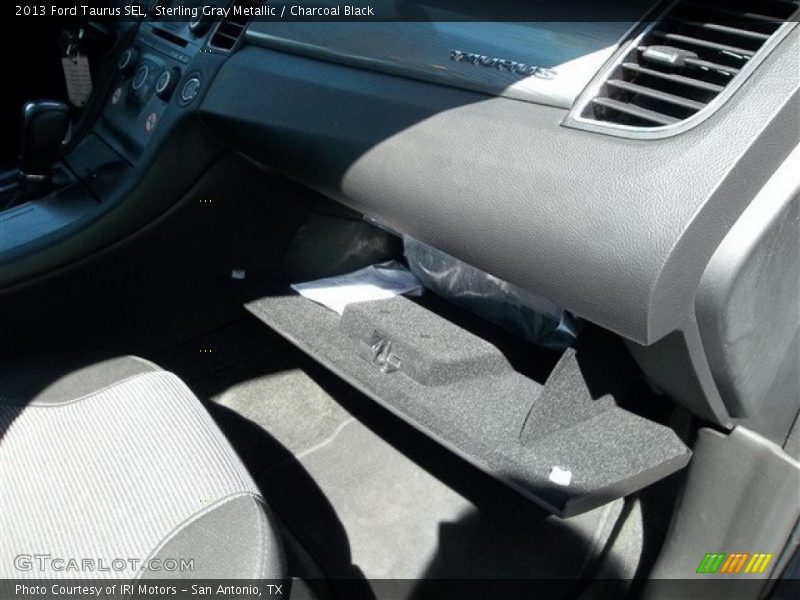 Sterling Gray Metallic / Charcoal Black 2013 Ford Taurus SEL