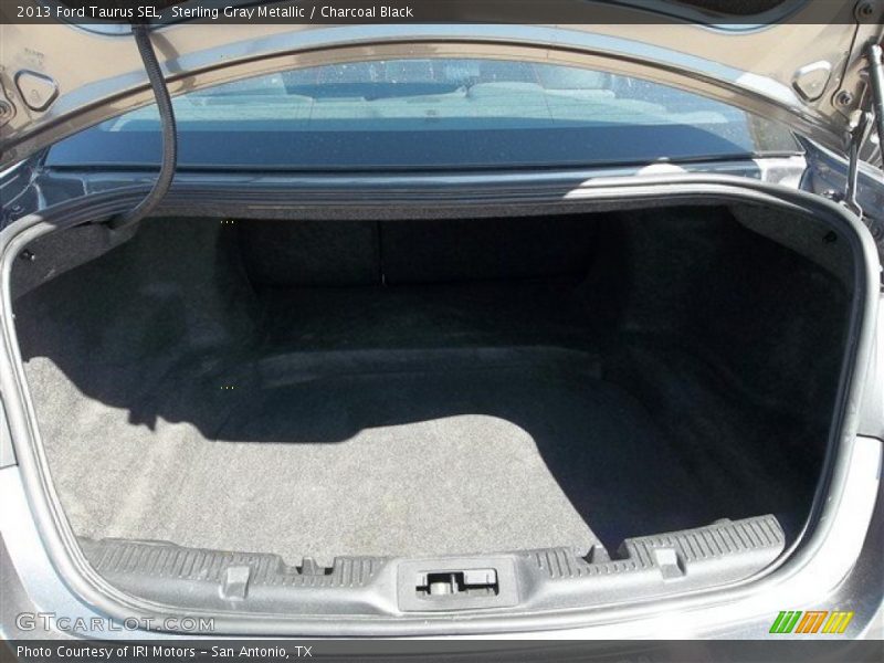 Sterling Gray Metallic / Charcoal Black 2013 Ford Taurus SEL