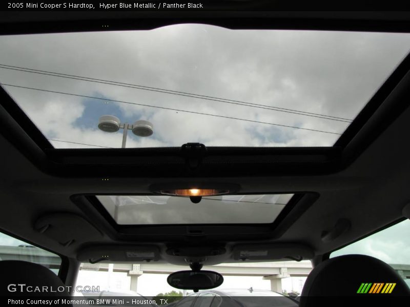 Hyper Blue Metallic / Panther Black 2005 Mini Cooper S Hardtop