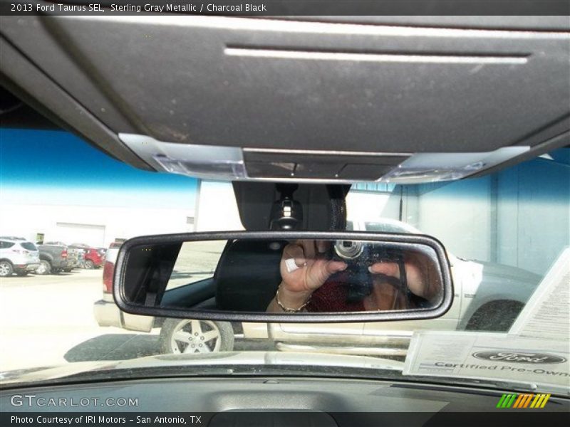 Sterling Gray Metallic / Charcoal Black 2013 Ford Taurus SEL