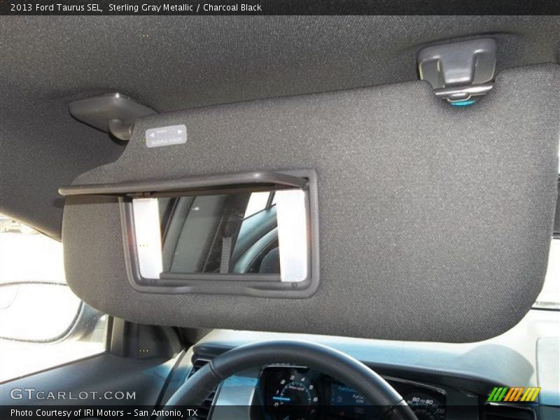 Sterling Gray Metallic / Charcoal Black 2013 Ford Taurus SEL