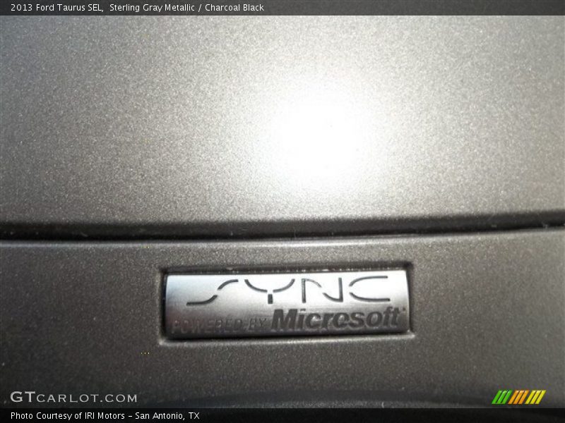 Sterling Gray Metallic / Charcoal Black 2013 Ford Taurus SEL