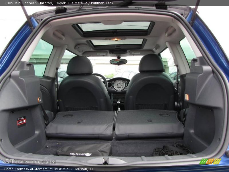 Hyper Blue Metallic / Panther Black 2005 Mini Cooper S Hardtop