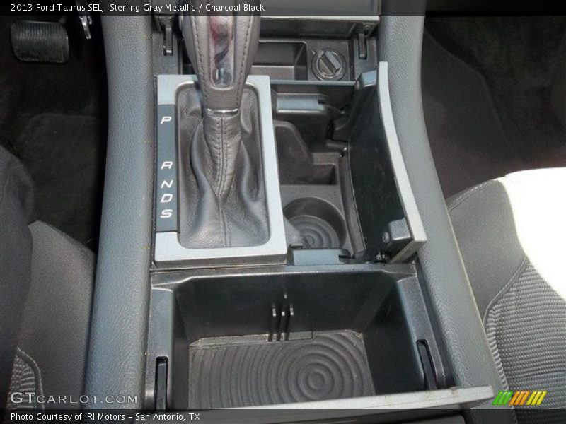 Sterling Gray Metallic / Charcoal Black 2013 Ford Taurus SEL