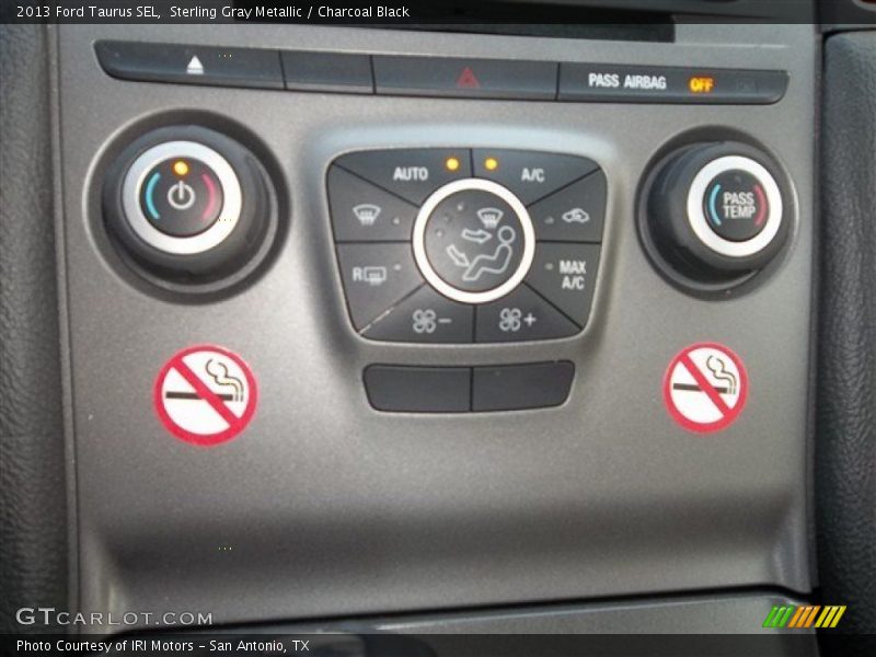 Sterling Gray Metallic / Charcoal Black 2013 Ford Taurus SEL