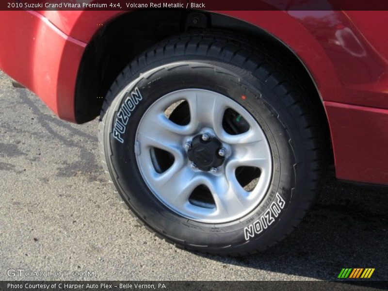 Volcano Red Metallic / Black 2010 Suzuki Grand Vitara Premium 4x4