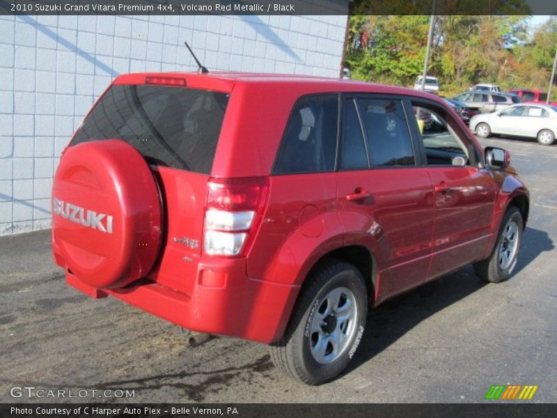 Volcano Red Metallic / Black 2010 Suzuki Grand Vitara Premium 4x4