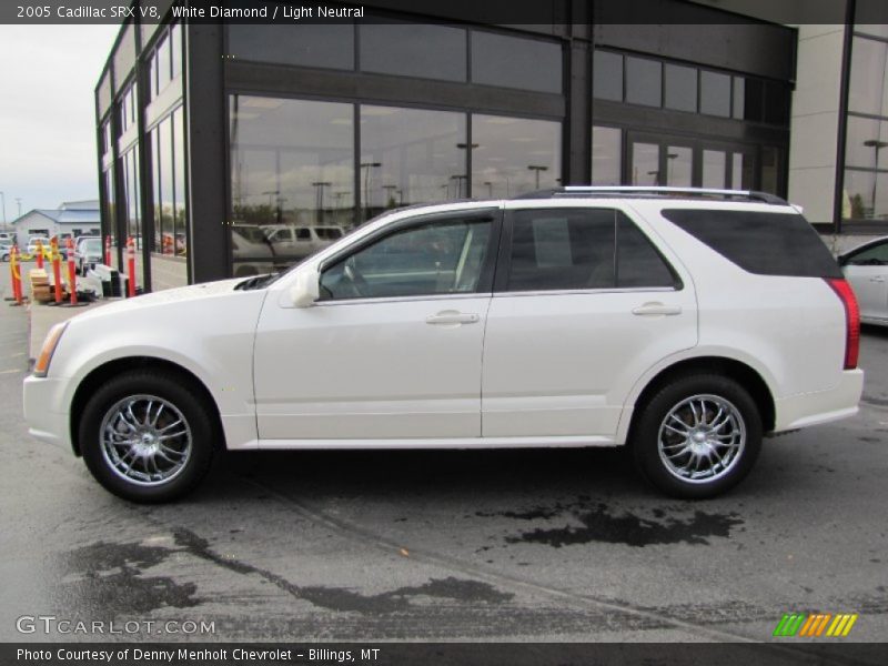 White Diamond / Light Neutral 2005 Cadillac SRX V8