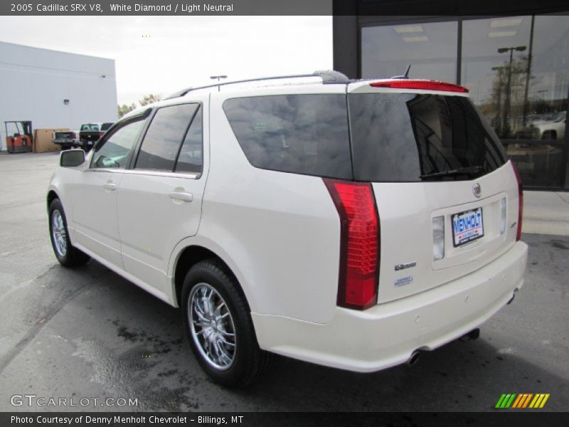 White Diamond / Light Neutral 2005 Cadillac SRX V8