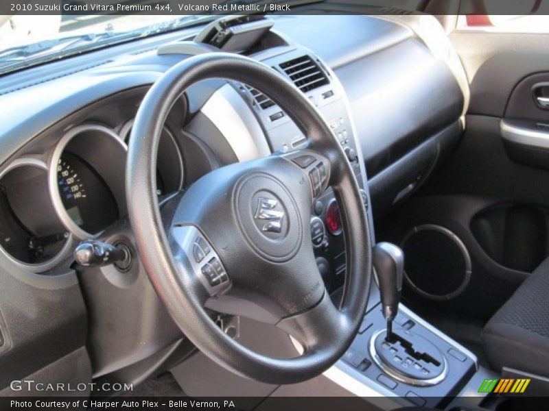 Volcano Red Metallic / Black 2010 Suzuki Grand Vitara Premium 4x4