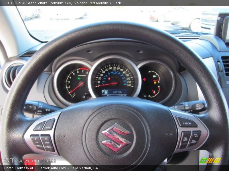 Volcano Red Metallic / Black 2010 Suzuki Grand Vitara Premium 4x4