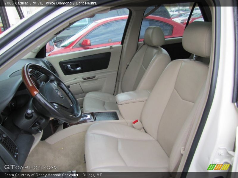 White Diamond / Light Neutral 2005 Cadillac SRX V8