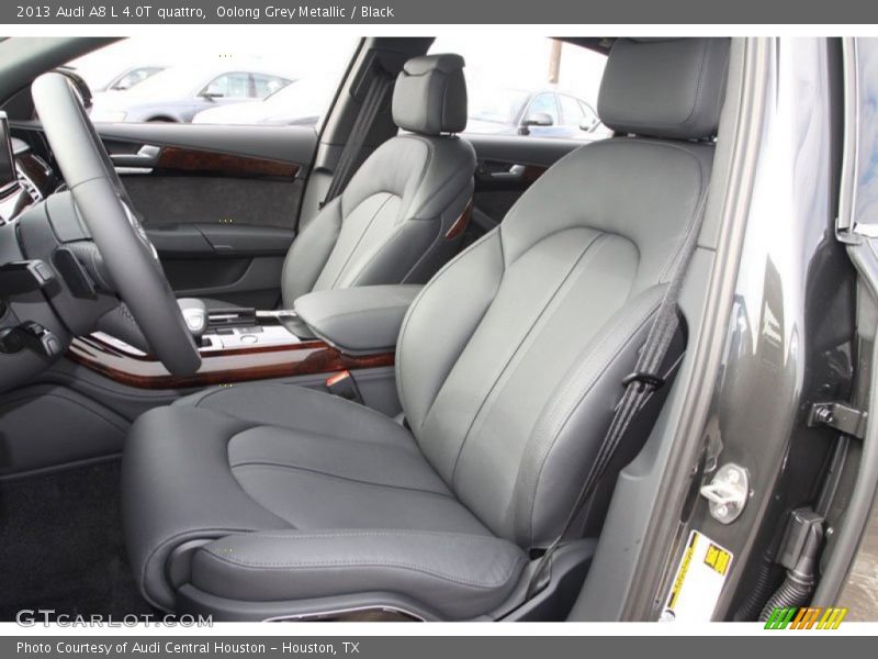 Front Seat of 2013 A8 L 4.0T quattro