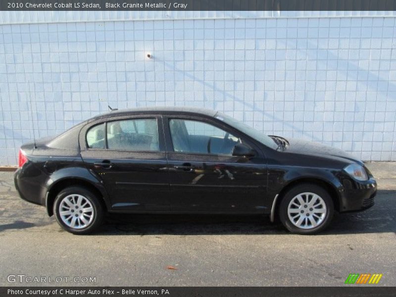 Black Granite Metallic / Gray 2010 Chevrolet Cobalt LS Sedan