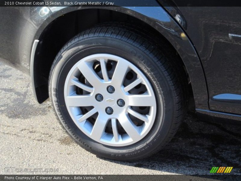 Black Granite Metallic / Gray 2010 Chevrolet Cobalt LS Sedan