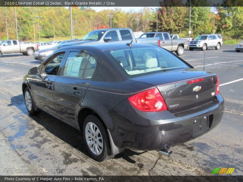 Black Granite Metallic / Gray 2010 Chevrolet Cobalt LS Sedan