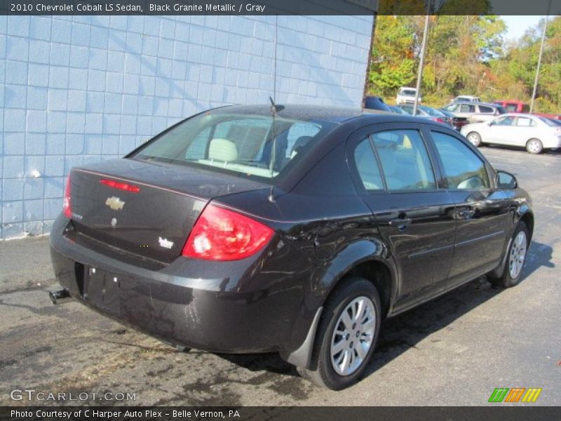 Black Granite Metallic / Gray 2010 Chevrolet Cobalt LS Sedan