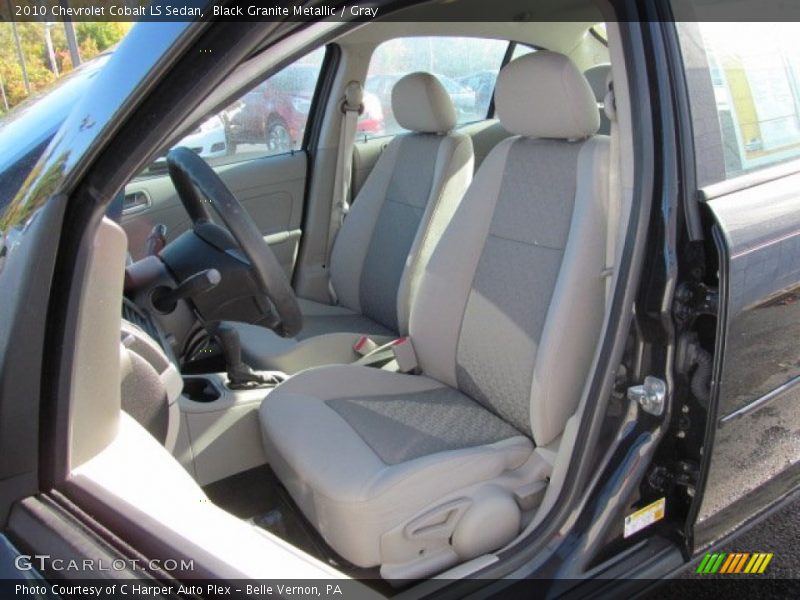 Black Granite Metallic / Gray 2010 Chevrolet Cobalt LS Sedan