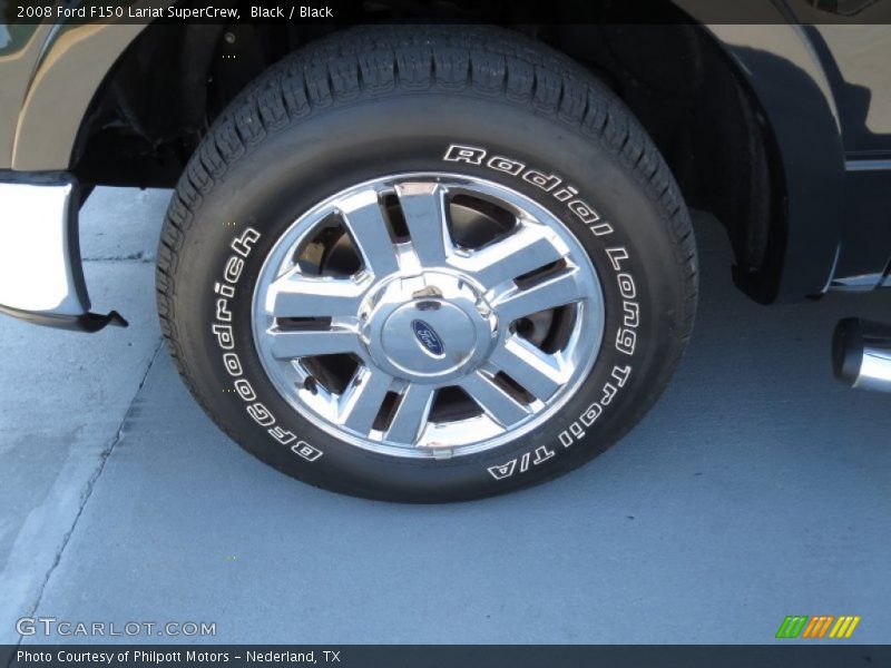 Black / Black 2008 Ford F150 Lariat SuperCrew