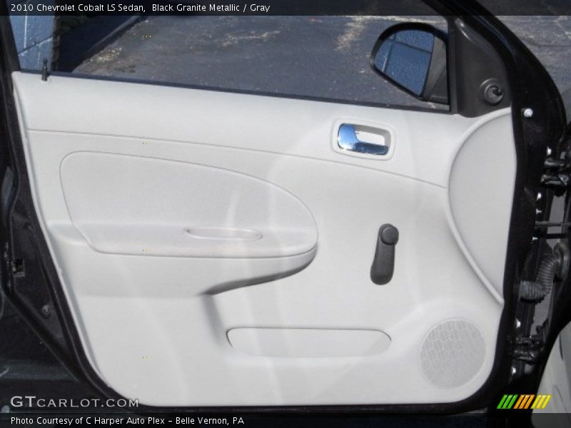 Black Granite Metallic / Gray 2010 Chevrolet Cobalt LS Sedan