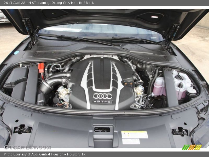  2013 A8 L 4.0T quattro Engine - 4.0 Liter FSI Twin-Turbocharged DOHC 32-Valve VVT V8