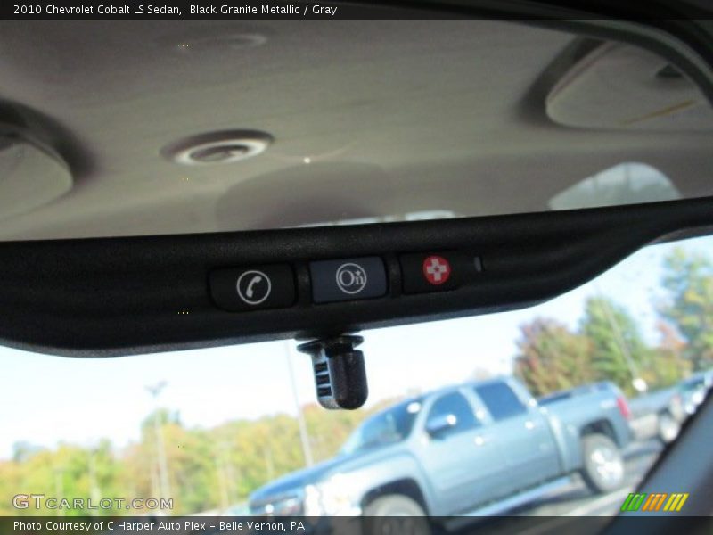 Black Granite Metallic / Gray 2010 Chevrolet Cobalt LS Sedan