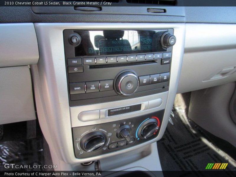 Black Granite Metallic / Gray 2010 Chevrolet Cobalt LS Sedan