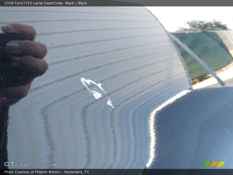 Black / Black 2008 Ford F150 Lariat SuperCrew