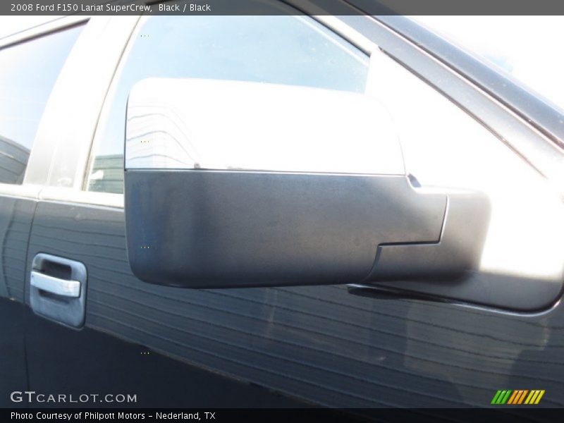 Black / Black 2008 Ford F150 Lariat SuperCrew