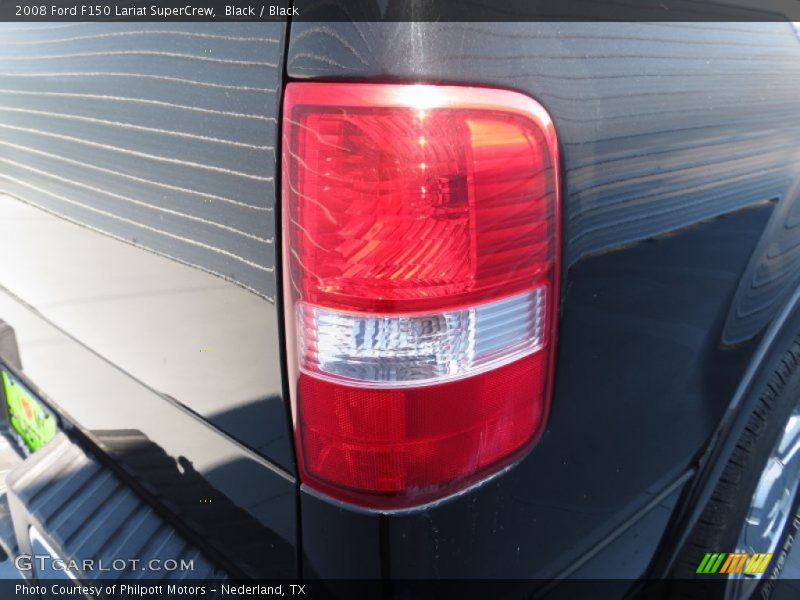 Black / Black 2008 Ford F150 Lariat SuperCrew