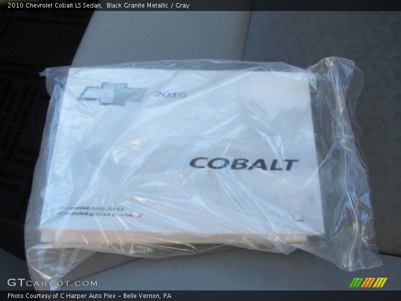 Black Granite Metallic / Gray 2010 Chevrolet Cobalt LS Sedan