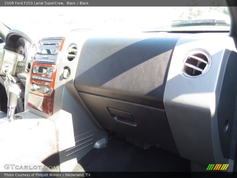 Black / Black 2008 Ford F150 Lariat SuperCrew